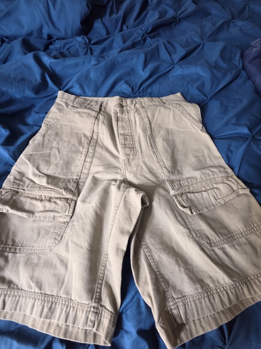 GAP Men's Cargo Shorts in Light Khaki Sz 34